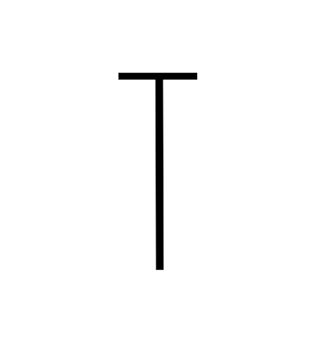 Doji en croix inversé